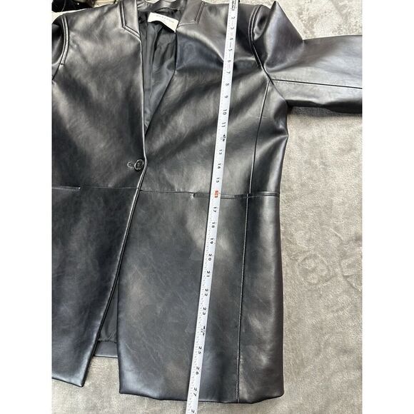 Babaton Dark Leather Jacket - Picture 10 of 13